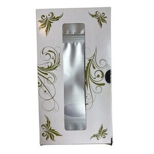Metropolitan Stand-Up Bag Loose Tea Pouches Resealable  3 Oz 50 Pack Silver Foil